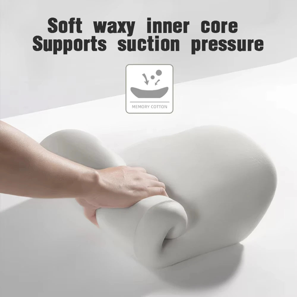 Breathable Memory Foam Attachable Neck and Waist Pillow