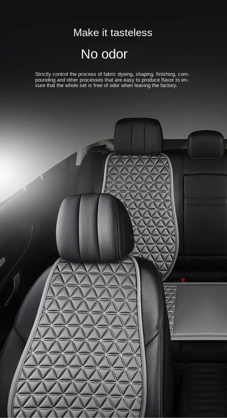 Breathable Car Seat Cover with Hip Massaging Pattern